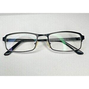 Eyebuydirect Thomas Eyeglasses 52-17-140 Rectangle Matte Black FRAMES ONLY
